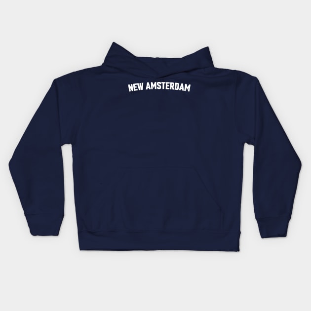 NEW AMSTERDAM Kids Hoodie by LOS ALAMOS PROJECT T